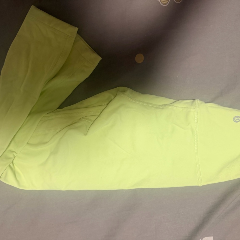 lululemon athletica Lime Green Leggings